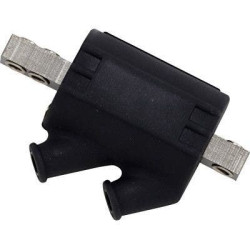 PartzBiz HD DS21020420 - Drag Specialties 2102-0420 คอยล์จุดระเบิดเอาต์พุตคู่ 12 โวลต์ 5 โอห์ม 21020420 ดีที่สุดสำหรับเด็กชายอ้วนอ้วนสลิมดีลักซ์เฮอริเทจ davidson miwaukee แปดปลั๊กคู่ไฟเดี่ยว