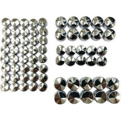 PartzBiz HD DS24040984 - Drag Chrome Bolt Cover Engine Kit Harley Milwaukee Eight M8 17-20