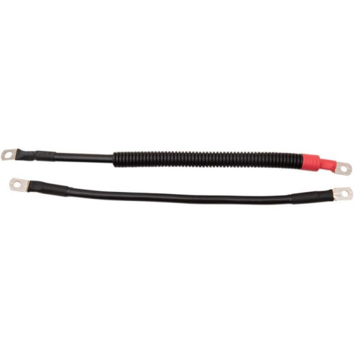 PartzBiz HD: 4417617-Drag Specialties 4 Gauge Battery Cable Kit for Harley Sportster XL 10-13 best new replacement upgrade awg wires power ground PartzBiz HD: 4417617-Drag Specialties 4 Gauge Battery Cable Kit for Harley Sportster XL 10-13 best new replacement upgrade awg wires power ground
