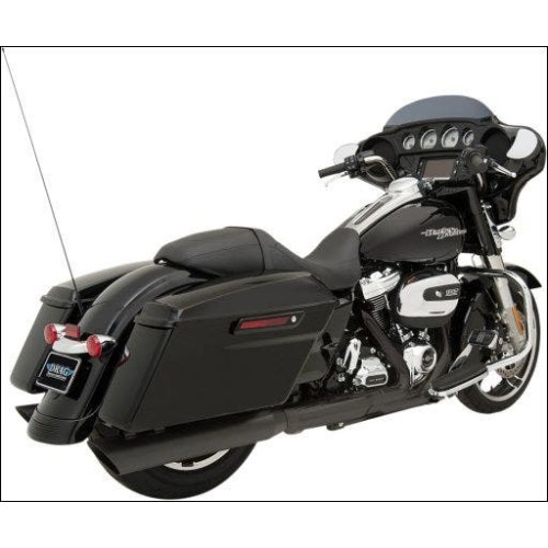 PartzBiz HD: 4417591-Drag Specialties Balck 4" Slash Down Slip On Mufflers Exhaust Harley 95-16 1801-1188 PartzBiz HD: 4417591-Drag Specialties Balck 4" Slash Down Slip On Mufflers Exhaust Harley 95-16 1801-1188