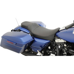 PartzBiz HD DS08011127 - Drag Specialties Black 2" Extended Reach Predator Seat 97-07 Harley Touring FL 0801-1127 08011127 PartzBiz HD DS08011127 - Drag Specialties Black 2" Extended Reach Predator Seat 97-07 Harley Touring FL 0801-1127 08011127