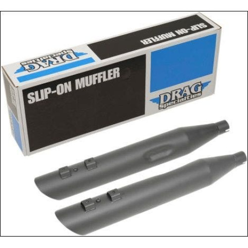 PartzBiz HD: 4417599-Drag Specialties Black 3.5" Slash Down Slip On Mufflers Exhaust Harley 95-16 1801-1184 PartzBiz HD: 4417599-Drag Specialties Black 3.5" Slash Down Slip On Mufflers Exhaust Harley 95-16 1801-1184