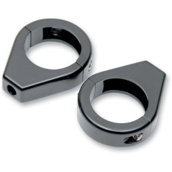 PartzBiz HD DS20401129 - Drag Specialties สีดำ 41 มม. ด้านหน้าหลอดส้อมเลี้ยว Clamps Mounts Harley Davidson Dyna Touring Sportster Softail ตัวบ่งชี้ Relocation วงเล็บ PartzBiz HD DS20401129 - Drag Specialties สีดำ 41 มม. ด้านหน้าหลอดส้อมเลี้ยว Clamps Mounts Harley Davidson Dyna Touring Sportster Softail ตัวบ่งชี้ Relocation วงเล็บ