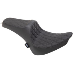 PartzBiz HD DS08021359 - Drag Specialties Black Predator III Double Diamond 2-Up Seat Harley Softail FL FX 00-17 PartzBiz HD DS08021359 - Drag Specialties Black Predator III Double Diamond 2-Up Seat Harley Softail FL FX 00-17