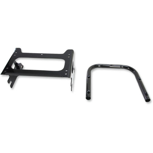 PartzBiz HD: 4417524-Drag Specialties Black Quick Detach Tour Pak Box Mount for Harley 97-08 FLH/T | 1510-0241