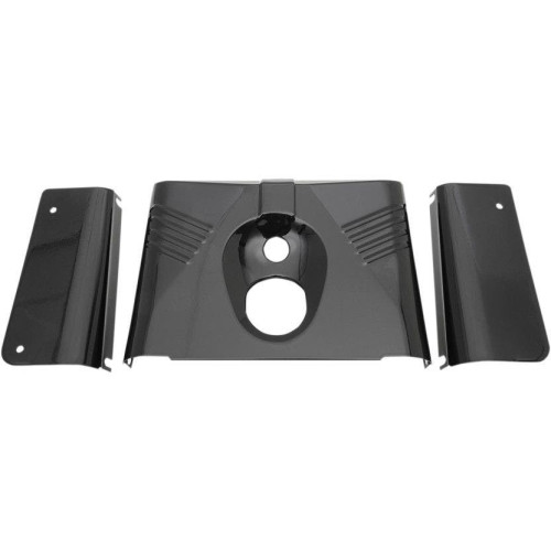 PartzBiz HD: 4417526-Drag Specialties กระป๋องส้อม 3 ชิ้นแบบยางสีดำ Nacelle Harley 86-17 Softail | 0411-0143 PartzBiz HD: 4417526-Drag Specialties กระป๋องส้อม 3 ชิ้นแบบยางสีดำ Nacelle Harley 86-17 Softail | 0411-0143