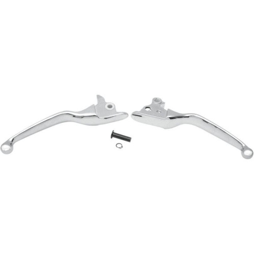 PartzBiz HD: 4417485-Drag Chrome Wide Blade Clutch Hand Brake Levers 08-13 Harley Touring FLH/T | 0610-0185 PartzBiz HD: 4417485-Drag Chrome Wide Blade Clutch Hand Brake Levers 08-13 Harley Touring FLH/T | 0610-0185