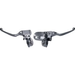 PartzBiz HD DS06102249 - Drag Specialties Chrome Brake Clutch Control Kit 4 Harley 21-23 FLHT/FLHX/FLHR | PartzBiz HD DS06102249 - Drag Specialties Chrome Brake Clutch Control Kit 4 Harley 21-23 FLHT/FLHX/FLHR |