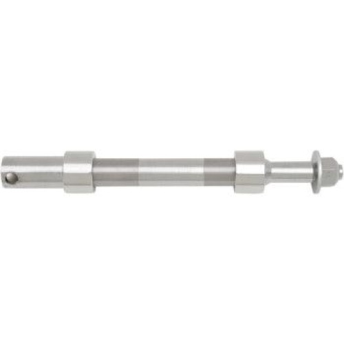 PartzBiz HD: 4417419-Drag Specialties Chrome Front Axle Kit Harley Davidson FXD Dyna 08-15 0214-0844