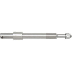 PartzBiz HD DS02140845 - Drag Specialties Chrome Front Axle Kit Harley Davidson FXD Dyna 08-15 0214-0845