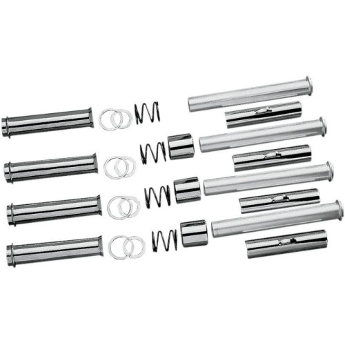 PartzBiz HD: 4417403-Drag Specialties Chrome Pushrod Tubes Covers for Harley L79-84 Shovelheads DS193761 PartzBiz HD: 4417403-Drag Specialties Chrome Pushrod Tubes Covers for Harley L79-84 Shovelheads DS193761
