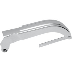 PartzBiz HD DSDS325176 - Drag Specialties Chrome Rear Upper Belt Guard Cover Harley 85-86 FXWG FXB | DS-325176 PartzBiz HD DSDS325176 - Drag Specialties Chrome Rear Upper Belt Guard Cover Harley 85-86 FXWG FXB | DS-325176
