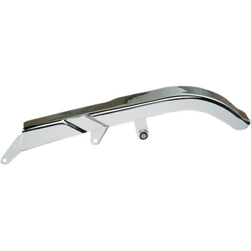PartzBiz HD: 4417387-Drag Specialties Chrome Rear Upper Belt Guard Cover Harley 86-92 FXST FLST | DS-325204 PartzBiz HD: 4417387-Drag Specialties Chrome Rear Upper Belt Guard Cover Harley 86-92 FXST FLST | DS-325204