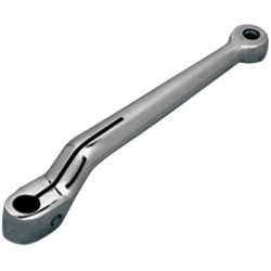 PartzBiz HD DSDS530612 - Drag Chrome Heel & Toe Shift Lever สำหรับ Harley Softail FLST Touring 86-06 | DS-530612 เปลี่ยน OEM 33895-82/82B PartzBiz HD DSDS530612 - Drag Chrome Heel & Toe Shift Lever สำหรับ Harley Softail FLST Touring 86-06 | DS-530612 เปลี่ยน OEM 33895-82/82B