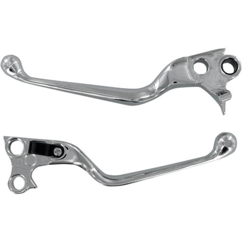 PartzBiz HD: 4417320-Drag Chrome Wide Brake Clutch Lever Set 96-16 Harley Touring Softail Dyna XL | 0610-0126 PartzBiz HD: 4417320-Drag Chrome Wide Brake Clutch Lever Set 96-16 Harley Touring Softail Dyna XL | 0610-0126