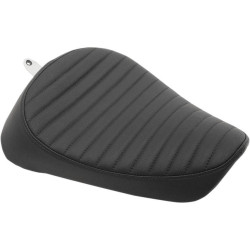 PartzBiz HD DS08040615 - Drag Specialties Classic Stitch Low Profile Solo Seat for Harley Sportster 82-03 | 0804-0615