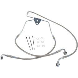 PartzBiz HD DS17412633 - Drag Front Extended +10 สายเบรคสแตนเลสสำหรับ Harley 96-07 FLHT/FLHX | 1741-2633 PartzBiz HD DS17412633 - Drag Front Extended +10 สายเบรคสแตนเลสสำหรับ Harley 96-07 FLHT/FLHX | 1741-2633