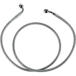 PartzBiz HD DS12042746 - Drag Specialties สายเบรกสแตนเลสด้านหน้าสำหรับ Harley 99-07 FXST - ความยาวสต็อก PartzBiz HD DS12042746 - Drag Specialties สายเบรกสแตนเลสด้านหน้าสำหรับ Harley 99-07 FXST - ความยาวสต็อก