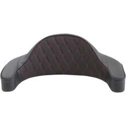PartzBiz HD DS08220437 - Drag Specialties King Pack Pad Red Double Diamond Harley Touring 86-13