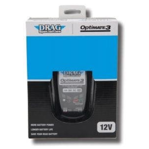 PartzBiz HD: 4417140-Drag Specialties Optimate 3 7 Step Automatic Battery 12v Volt Charger Maintainer PartzBiz HD: 4417140-Drag Specialties Optimate 3 7 Step Automatic Battery 12v Volt Charger Maintainer
