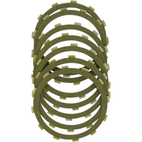 PartzBiz HD: 4417146-Drag Specialties Performance Aramid Fiber Clutch Plate Kit 86-90 Harley Davidson Sportster XL 883 1200 Factory OEM Upgrade Friction Plates 1131-0438 11310438