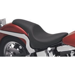 PartzBiz HD DS08020401 - Drag Specialties Predator 2-Up Seat Smooth Black Harley Softail FLST FXST 84-99 PartzBiz HD DS08020401 - Drag Specialties Predator 2-Up Seat Smooth Black Harley Softail FLST FXST 84-99