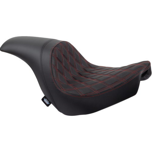 PartzBiz HD: 4417152-Drag Specialties Predator Double Diamond Red Seat 4 Harley 18-23 FXLR/FXLRS/FSLRST | 0 PartzBiz HD: 4417152-Drag Specialties Predator Double Diamond Red Seat 4 Harley 18-23 FXLR/FXLRS/FSLRST | 0