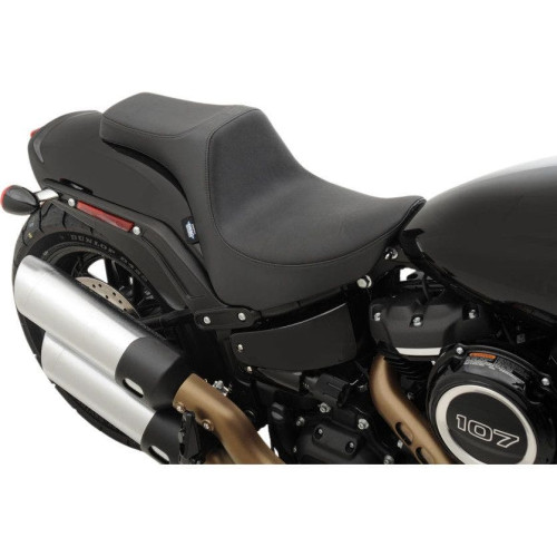 PartzBiz HD: 4417133-Drag Specialties Predator III Smooth Black 2-Up Two-Up Motorcycle Seat 18-23 Harley Davidson Softail Fat Bob FXFB 0802-1071 08021071 PartzBiz HD: 4417133-Drag Specialties Predator III Smooth Black 2-Up Two-Up Motorcycle Seat 18-23 Harley Davidson Softail Fat Bob FXFB 0802-1071 08021071