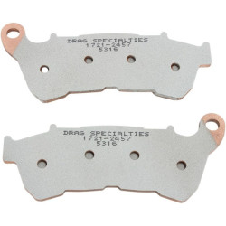PartzBiz HD DS17212457 - ผ้าเบรคหน้า Drag Specialties Premium Sintered Harley Sportster XL 14-17 | พ.ศ. 1721-2457 PartzBiz HD DS17212457 - ผ้าเบรคหน้า Drag Specialties Premium Sintered Harley Sportster XL 14-17 | พ.ศ. 1721-2457