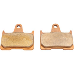 PartzBiz HD DS17212458 - ผ้าเบรคหลัง Drag Specialties Premium Sintered Harley 14-17 XL 41300053 | พ.ศ. 1721-2458