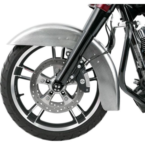 PartzBiz HD: 4417077-Drag Specialties Raw Smooth Style Front Fender Harley 14-17 Repl 58900009 | 1401-0620 PartzBiz HD: 4417077-Drag Specialties Raw Smooth Style Front Fender Harley 14-17 Repl 58900009 | 1401-0620