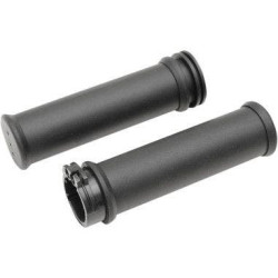 PartzBiz HD DS06300373 - Drag Specialties Replacement OEM-Style Rubber Grips for Harley Cable Throttle | 0630-0373 PartzBiz HD DS06300373 - Drag Specialties Replacement OEM-Style Rubber Grips for Harley Cable Throttle | 0630-0373