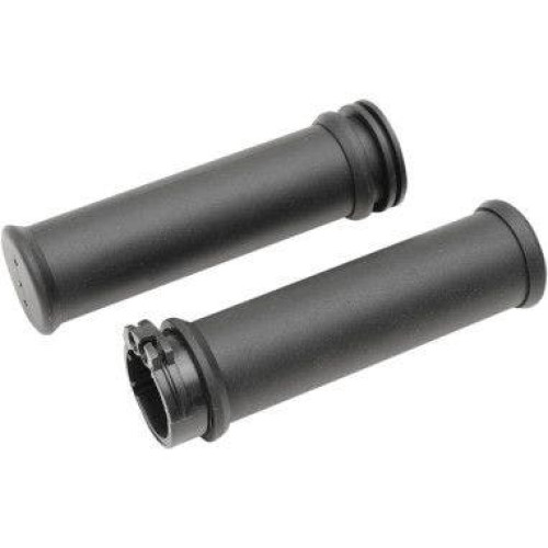 PartzBiz HD: 4417095-Drag Specialties Replacement OEM-Style Rubber Grips for Harley Cable Throttle | 0630-0373 PartzBiz HD: 4417095-Drag Specialties Replacement OEM-Style Rubber Grips for Harley Cable Throttle | 0630-0373