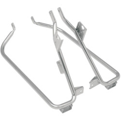 PartzBiz HD DS35010612 - Drag Saddlebag Chrome Support Brackets 09-13 Harley Touring Repl OEM 49206-09A PartzBiz HD DS35010612 - Drag Saddlebag Chrome Support Brackets 09-13 Harley Touring Repl OEM 49206-09A