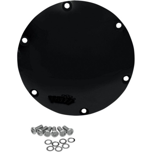 PartzBiz HD: 4417076-Drag Specialties Satin Black Die Cast Domed Derby Cover 04-18 Harley Sportster | 1107-0440 PartzBiz HD: 4417076-Drag Specialties Satin Black Die Cast Domed Derby Cover 04-18 Harley Sportster | 1107-0440