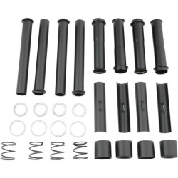 PartzBiz HD DS09280044 - Drag Specialties Satin Black Pushrod Tubes for Harley Evolution Big Twins 84-99 - 0928-0044 PartzBiz HD DS09280044 - Drag Specialties Satin Black Pushrod Tubes for Harley Evolution Big Twins 84-99 - 0928-0044