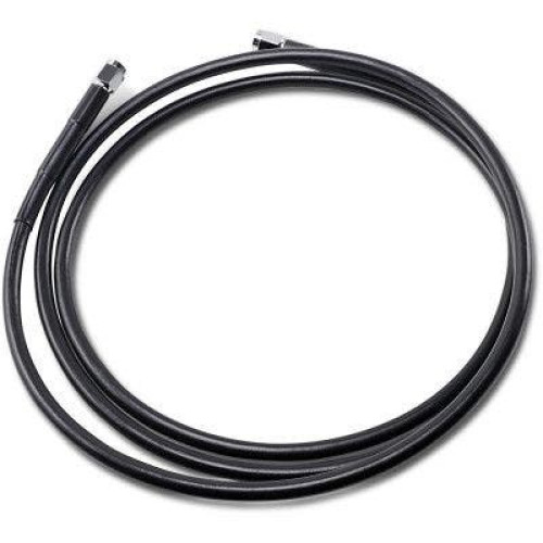PartzBiz HD: 4416931-Drag Universal Black Vinyl 74" Stainless Steel Brake Line w/ AN-3 Fittings Ends | 1741-2744