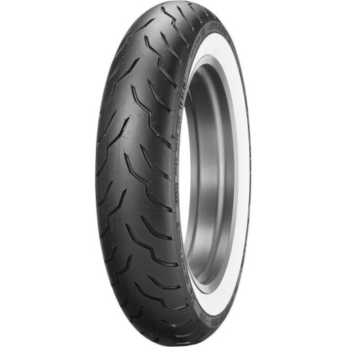 PartzBiz HD: 4416927-ยางหน้า Dunlop American Elite 130/90B16 Wide White Wall Harley Davidson | 33AE81