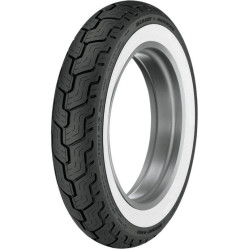 PartzBiz HD DS301991 - ยางนอกรถจักรยานยนต์ Dunlop D402 Series MT90B16 Wide White Wall | 301991