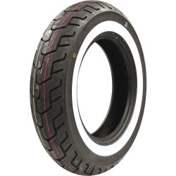 PartzBiz HD DS32NM50 - Dunlop D404 Series Rear 150/90-15 Wide While Wall Motorcycle Tire - 32NM50 PartzBiz HD DS32NM50 - Dunlop D404 Series Rear 150/90-15 Wide While Wall Motorcycle Tire - 32NM50