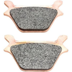 PartzBiz HD DS17210847 - ผ้าเบรคหลัง EBC 44209-87 /B/C EPFA200HH Extreme Sintered Harley 87-99 B/T | EPFA200HH