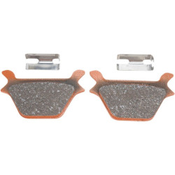 PartzBiz HD WP15-200V - ผ้าเบรคหลัง EBC 44209-87 /B/C FA200V Semi Sintered Harley 87-99 FXR FLST | FA200V