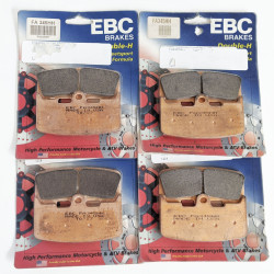 PartzBiz HD WP15-345H x4 - EBC FA345HH แผ่นเผาซินเทอร์ Double-H Rpl OE H0300-2AB สี่แพ็ค Buell XB 02-10 PartzBiz HD WP15-345H x4 - EBC FA345HH แผ่นเผาซินเทอร์ Double-H Rpl OE H0300-2AB สี่แพ็ค Buell XB 02-10