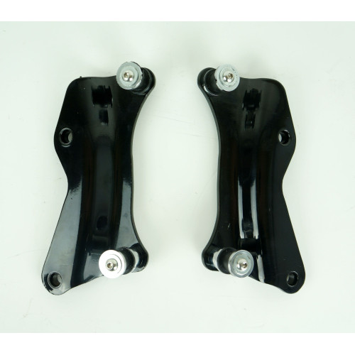 PartzBiz HD: 4416428-EPC Black 4 Point Docking Hardware Kit for 14-17 Harley Touring FLH & FLT Models 