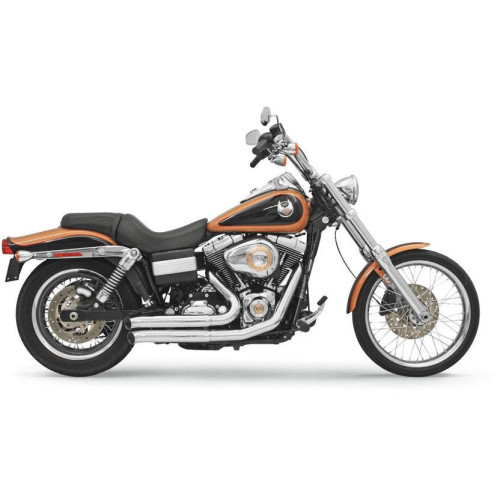 PartzBiz HD: 4416405-Bassani Chrome Firepower Firesweep 2:2 ท่อไอเสียสำหรับ Harley Dyna รุ่น 06-16 | 13113D PartzBiz HD: 4416405-Bassani Chrome Firepower Firesweep 2:2 ท่อไอเสียสำหรับ Harley Dyna รุ่น 06-16 | 13113D