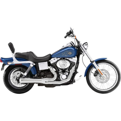 PartzBiz HD: 4416416-Bassani Chrome Road Rage 2 Into 1 ท่อโทรโข่งสั้น Harley FXD 91-05 | 13312R PartzBiz HD: 4416416-Bassani Chrome Road Rage 2 Into 1 ท่อโทรโข่งสั้น Harley FXD 91-05 | 13312R