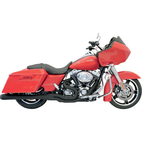 PartzBiz HD: 4416419-Bassani Black B4 2-1 Stepped Header Exhaust System โทรโข่ง 95-16 Harley FLH/T | FLH-747B PartzBiz HD: 4416419-Bassani Black B4 2-1 Stepped Header Exhaust System โทรโข่ง 95-16 Harley FLH/T | FLH-747B