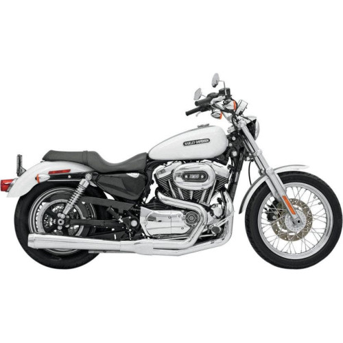 PartzBiz HD: 4416390-ท่อ Bassani Chrome Road Rage 2 Into 1 Long Muffler Harley Sportster XL 04-13 | 14111จ PartzBiz HD: 4416390-ท่อ Bassani Chrome Road Rage 2 Into 1 Long Muffler Harley Sportster XL 04-13 | 14111จ