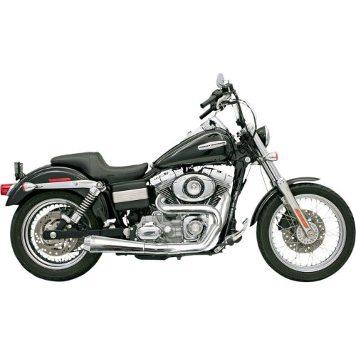 PartzBiz HD: 4416398-Bassani Chrome Road Rage 2 Into 1 ท่อไอเสียสั้น Upswept Harley FXD 06-16 | 1D5250 PartzBiz HD: 4416398-Bassani Chrome Road Rage 2 Into 1 ท่อไอเสียสั้น Upswept Harley FXD 06-16 | 1D5250