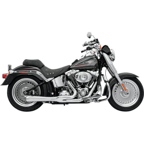PartzBiz HD: 4416370-Bassani Chrome Road Rage 2 Into 1 ท่อโทรโข่งสั้น Harley Softail 86-16 | 12112จ PartzBiz HD: 4416370-Bassani Chrome Road Rage 2 Into 1 ท่อโทรโข่งสั้น Harley Softail 86-16 | 12112จ